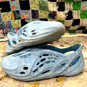 Rubber Yeezy style shoes